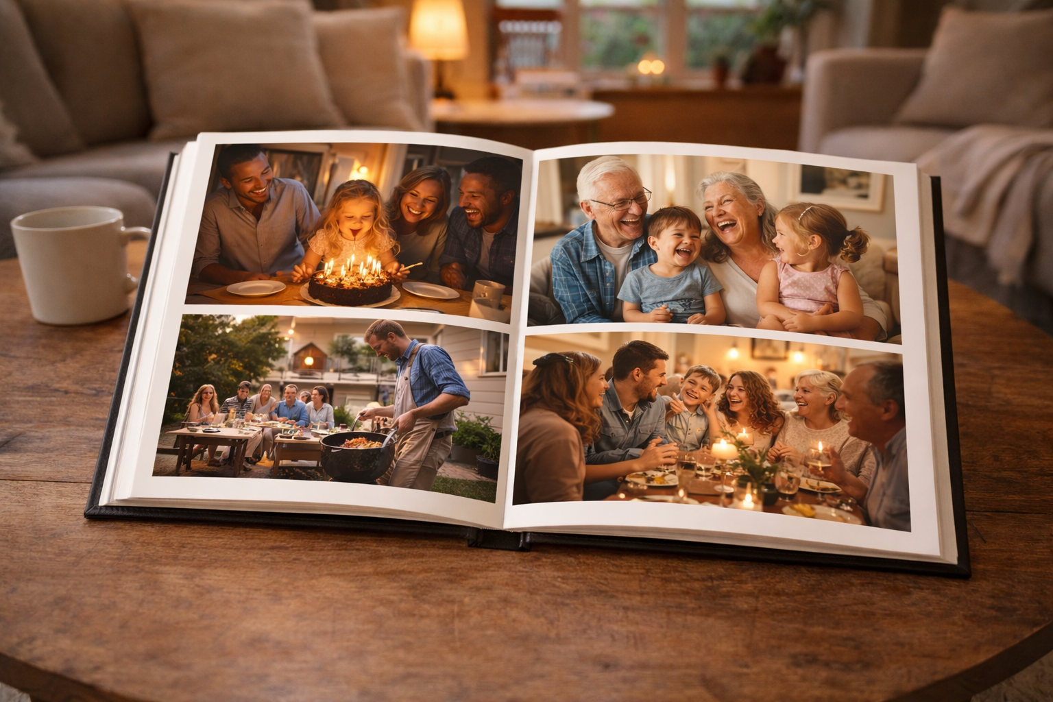 Family events photobook sample